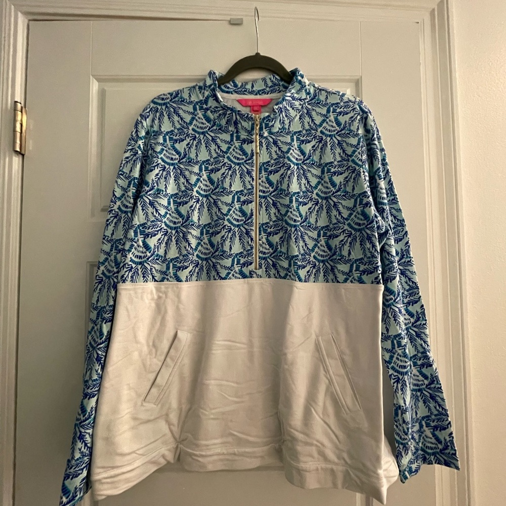 Lilly Pulitzer 1/2 Zip Popover